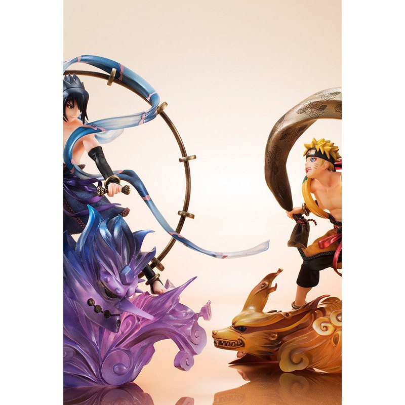 NARUTO MEGAHOUSE G.E.M.SERIES REMIX FUJIN & RAIJIN SET