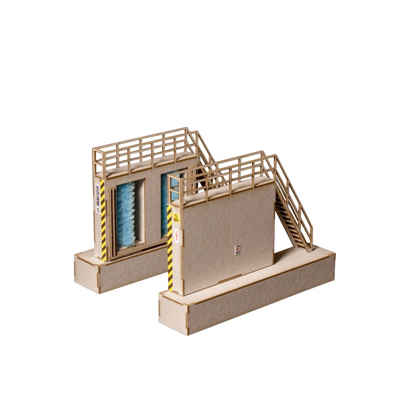 PLUM 1/80 Scale Paper kit train washer