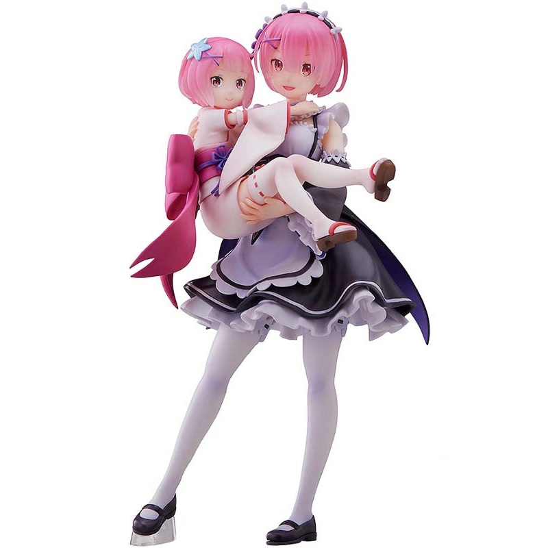 Re:ZERO -Starting Life in Another World- SEGA Figure Ram & Childhood Ram