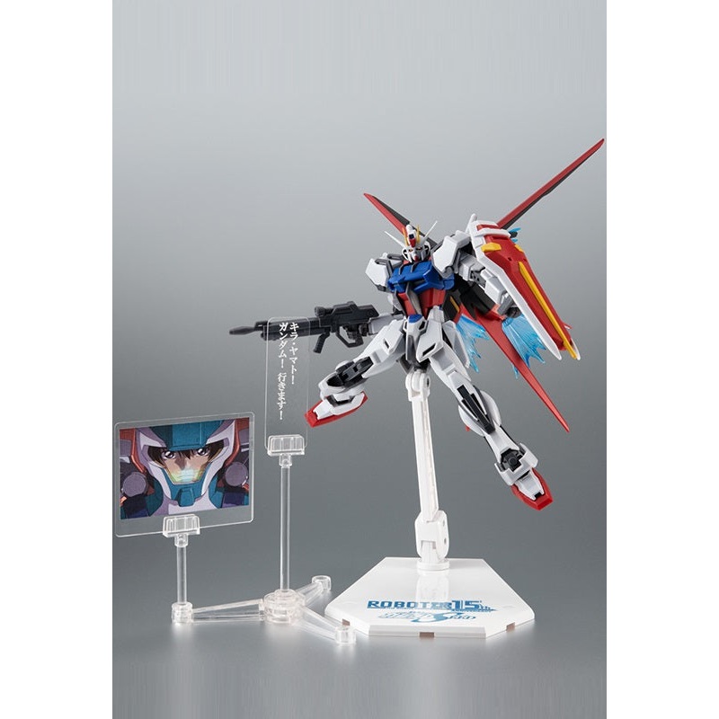 Gundam SEED Mobile Suit Bandai Robot Spirits Side MS GAT-X105+AQM/E-X01 Aile Strike Gundam Ver. A.N.I.M.E. -Robot Spirits 15th Anniversary- (JP)