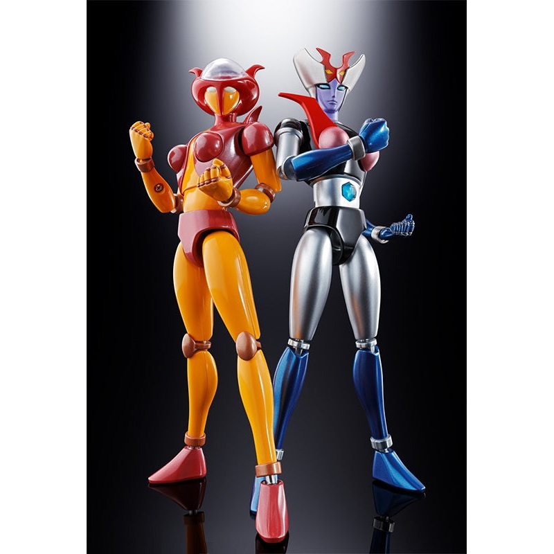 Mazinger Z Bandai Soul of Chogokin GX-08R Aphrodai A vs GX-09R Minerva X(JP)
