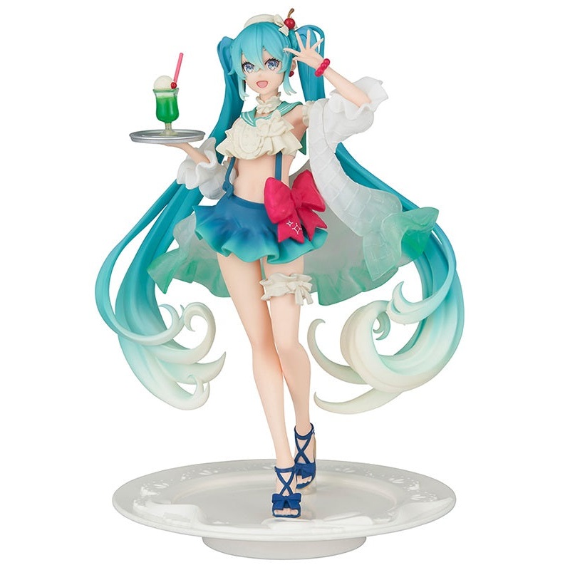 Hatsune Miku FuRyu Exceed Creative Figure Hatsune Miku SweetSweets Series Melon Soda Float