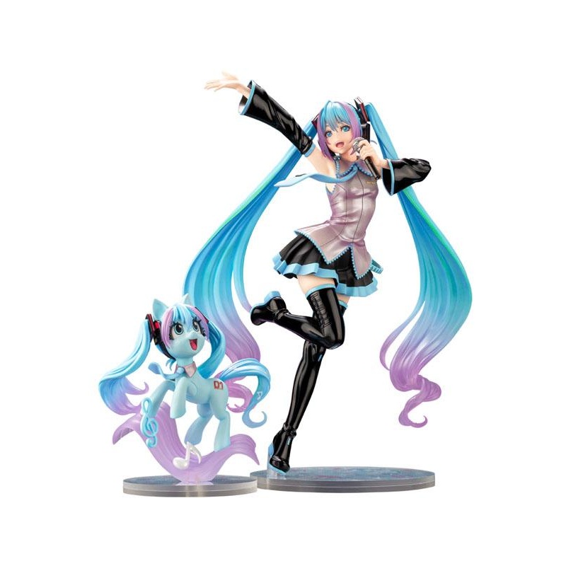 HATSUNE MIKU Kotobukiya Hatsune Miku feat. MY LITTLE PONY BISHOUJO STATUE