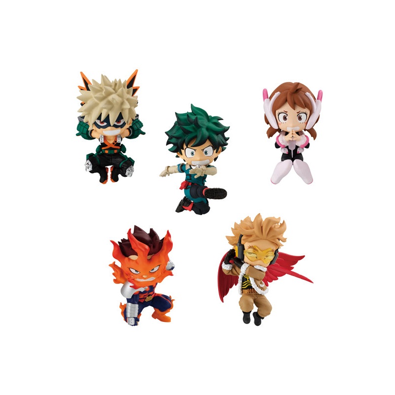 My Hero Academia Bandai Adverge Motion Set of 5