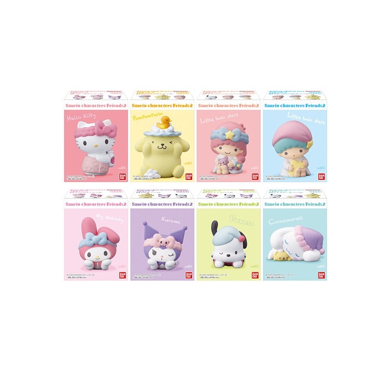 SANRIO CHARACTERS Bandai Shokugan FRIENDS 2 (1 Random)