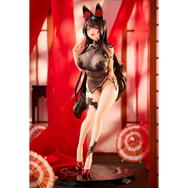 Rose Fox maxcute Girl Blooming in Midwinter Illustrated by TACCO