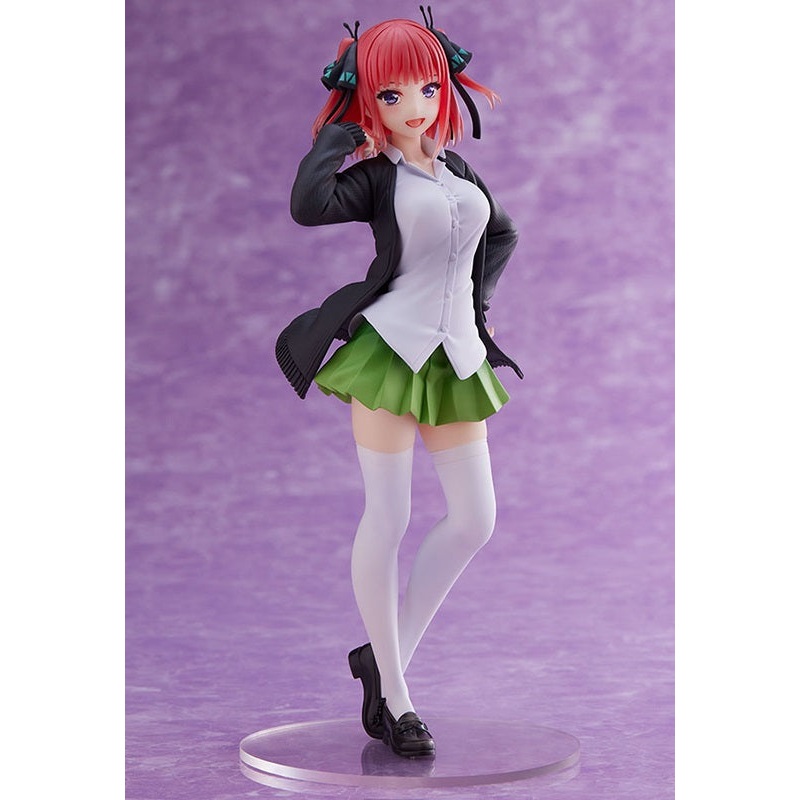 The Quintessential Quintuplets 2 Taito Coreful Figure Nino Nakano (School Uniform Ver.) Renewal Edition