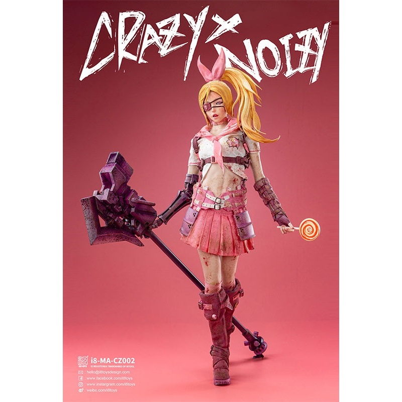 CRAZY X NOISY I8Toys I8-MA-CZ002 CANDY BATTLE DAMAGED VERSION Mentality Agency Candy