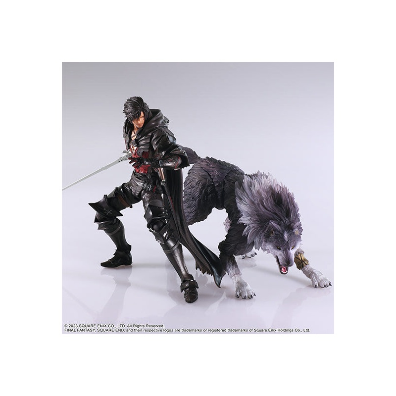 Final Fantasy XVI SQUARE ENIX Bring Arts Clive Rosfield & Torgal (JP)