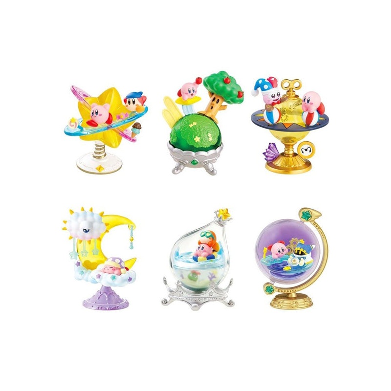 Kirby Re-ment Kirby Star & Galaxy Starium (Box of 6)