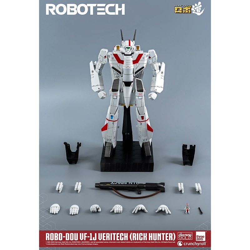 Robotech threezero 3A ROBO-DOU VF-1J Veritech (Rick Hunter)
