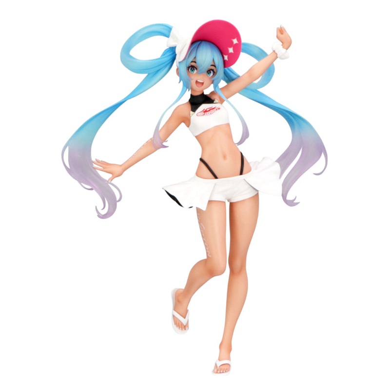 Hatsune Miku GT Project FuRyu Trio-Try-iT Figure -Racing Miku 2024 Summer Holiday ver.-