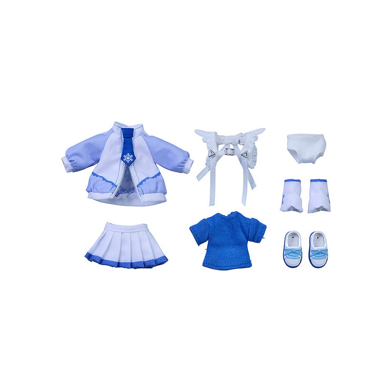 Character Vocal Series 01: Hatsune Miku Good Smile Company Nendoroid Doll Outfit Set: Snow Miku - Yukiiro Pop Ver.