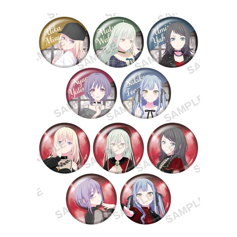 BanG Dream! Ave Mujica Bushiroad Creative Trading Can Badge