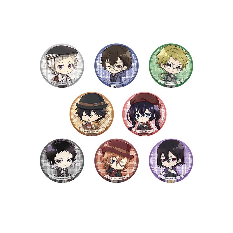 Bungo Stray Dogs Seasonal-Plants Puchichoko Trading Can Badge British Ver.(1 Random)