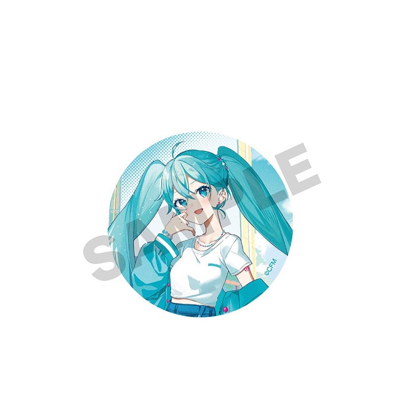 Hatsune Miku Acsta Omutatsu Kato Shokai Dr. Gauss x Hatsune Miku Collection Can Badge