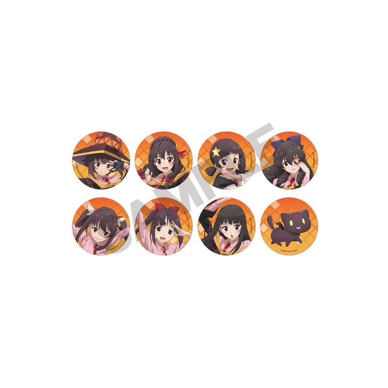 Kono Subarashii Sekai ni Bakuen wo! Crux Trading Can Badge(1 Random)