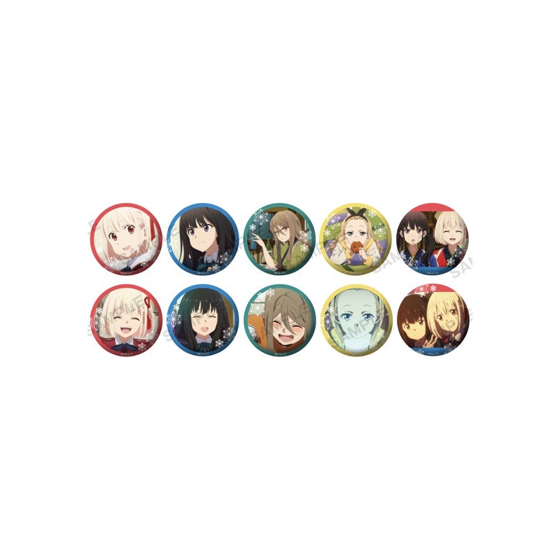 Lycoris Recoil Bushiroad Creative Trading Can Badge