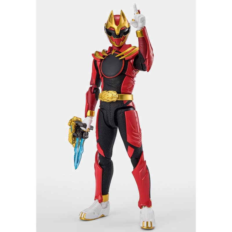 No. 1 Sentai Gozyuger Bandai S.H.Figuarts Gozyu Wolf (First Limited Edition with Sentai Ring)