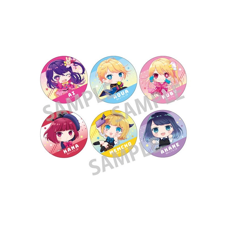 Oshi no Ko KAMIO JAPAN Trading Can Badge Okkochi(1 Random)