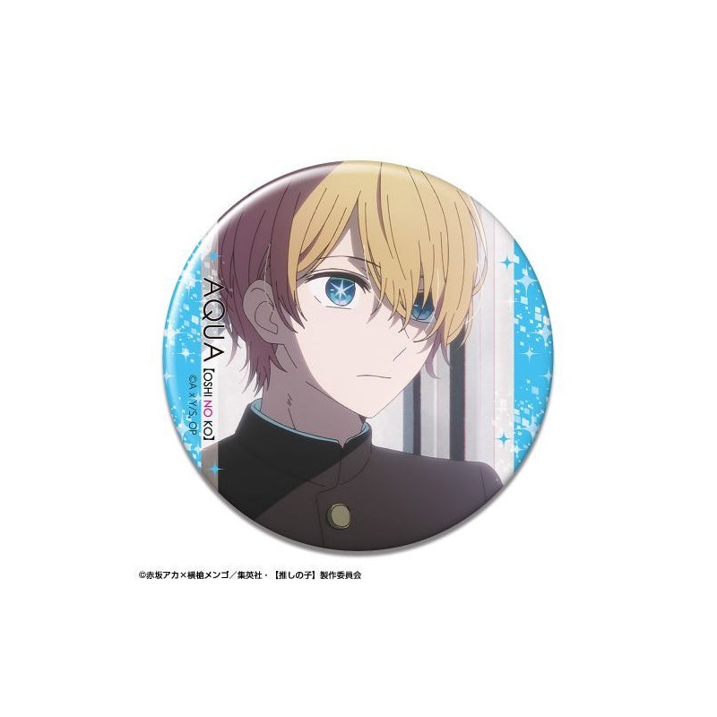 Oshi no Ko Licence Agent Can Badge Design 06 Aqua B