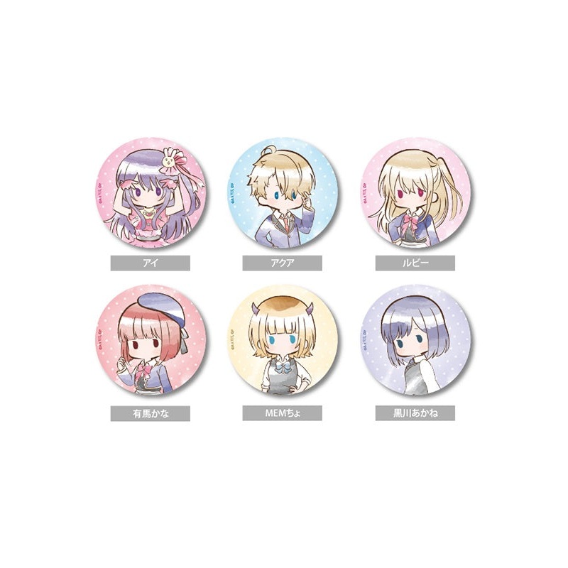 Oshi no Ko TAPIOCA  Retro Style Can Badge