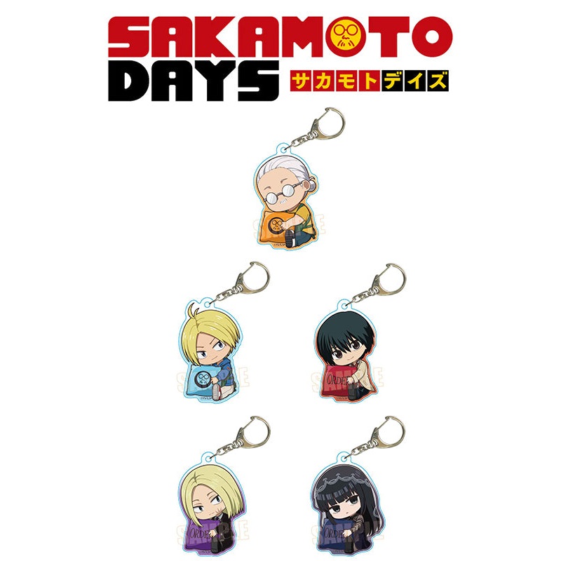 Sakamoto Days Bell House GyuGyutto Acrylic Key Chain