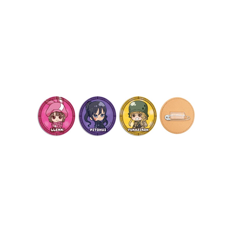 Sword Art Online Alternative Gun Gale Online II Sync Innovation Leather Badge