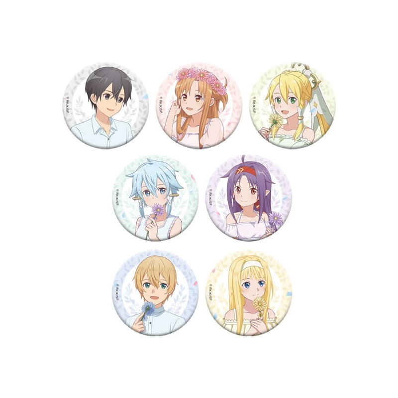 Sword Art Online Movic Chara Badge Collection(1 Random)