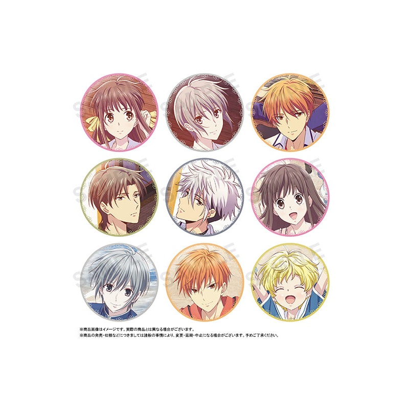 Fruits Basket ANICRAFT Trading Can Badge1 Random)