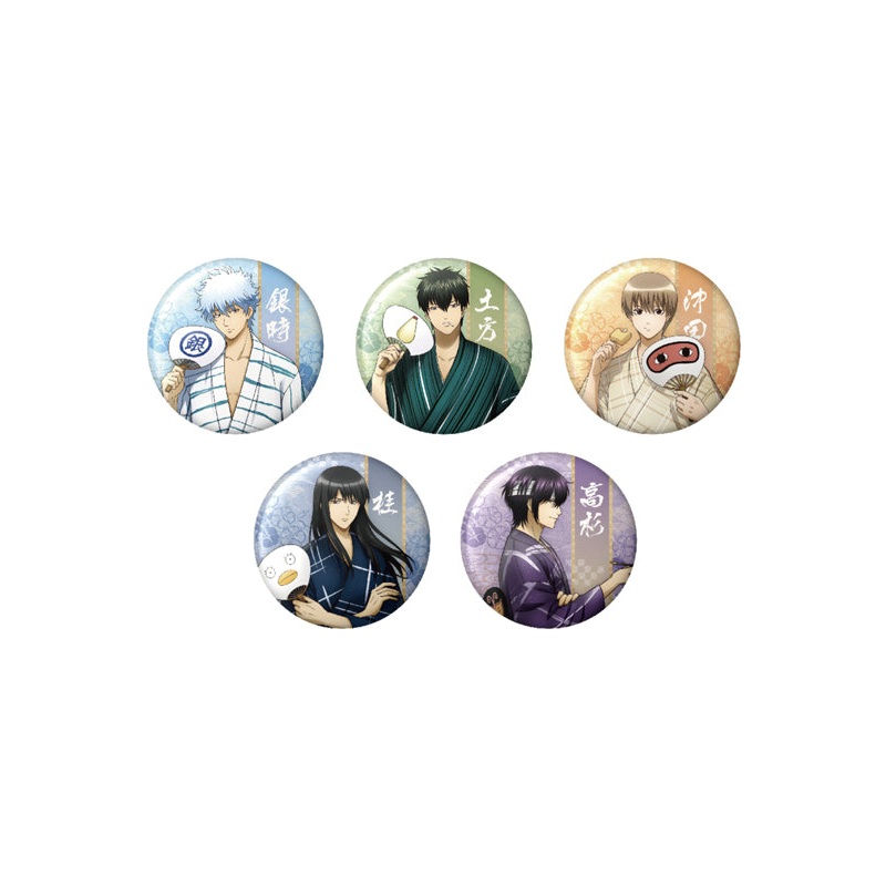 Gintama Caravan Trading Large Can Badge(1 Random)
