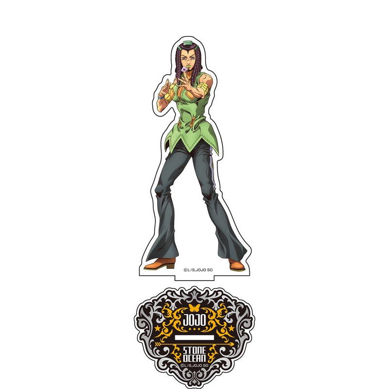 JoJo's Bizarre Adventure: Stone Ocean Medicos Entertainment Original Illustration Big Acrylic Stand AT 2 Ermes Costello