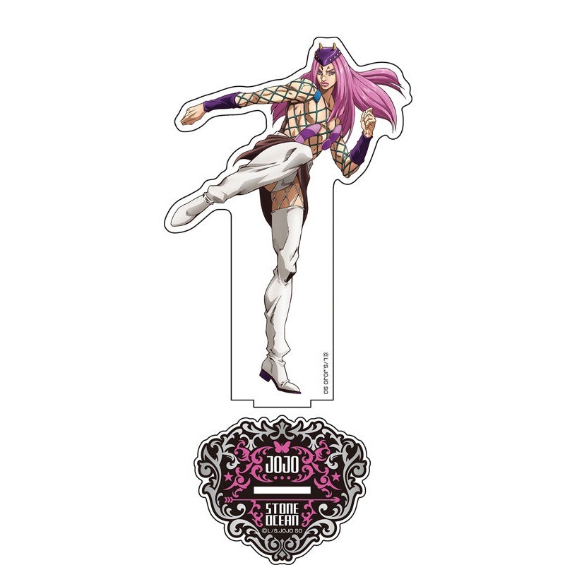 JoJo's Bizarre Adventure: Stone Ocean Medicos Entertainment Original Illustration Big Acrylic Stand AT 6 Narciso Anasui