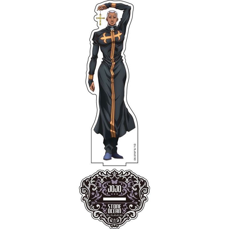 JoJo's Bizarre Adventure: Stone Ocean Medicos Entertainment Original Illustration Big Acrylic Stand AT 8 Enrico Pucci