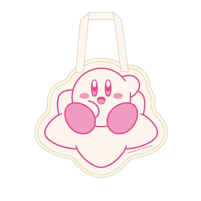 Kirby's Dream Land Twinkle Die-cut Tote Bag Kirby B, Warp Star