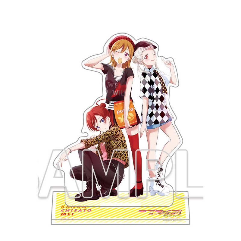 Love Live! Superstar!! KADOKAWA Liella! Pick Up Style Acrylic Figure Shibuya Kanon & Arashi Chisato & Yoneme Mei