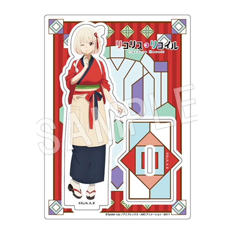 Lycoris Recoil Chugai Mining Acrylic Stand Nishikigi Chisato