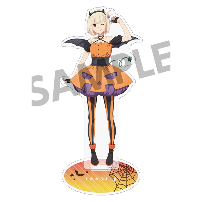 Lycoris Recoil Hobby Stock Acrylic Figure Nishikigi Chisato Halloween Ver.