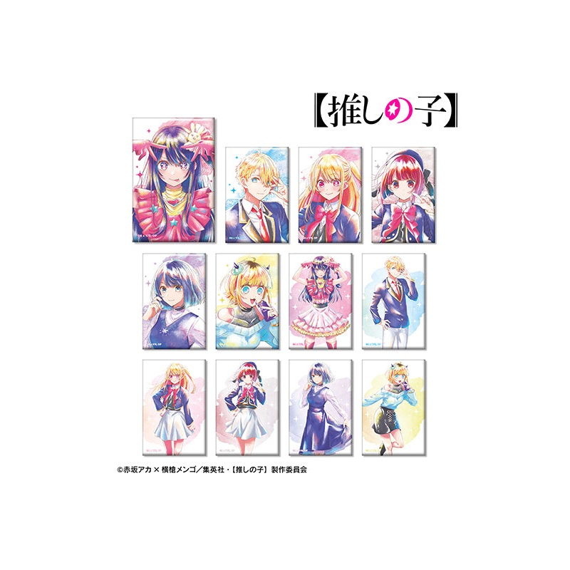 Oshi no Ko armabianca Trading Ani-Art Aqua Label Square Can Badge(1 Random)