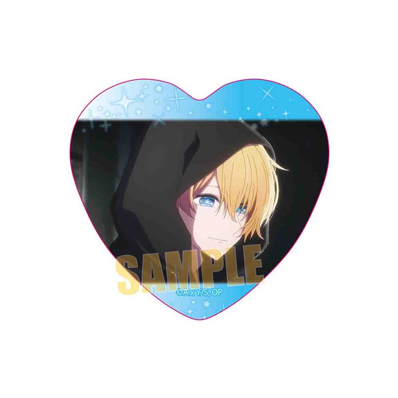 Oshi no Ko Bell House Memories Heart Can Badge Aqua A