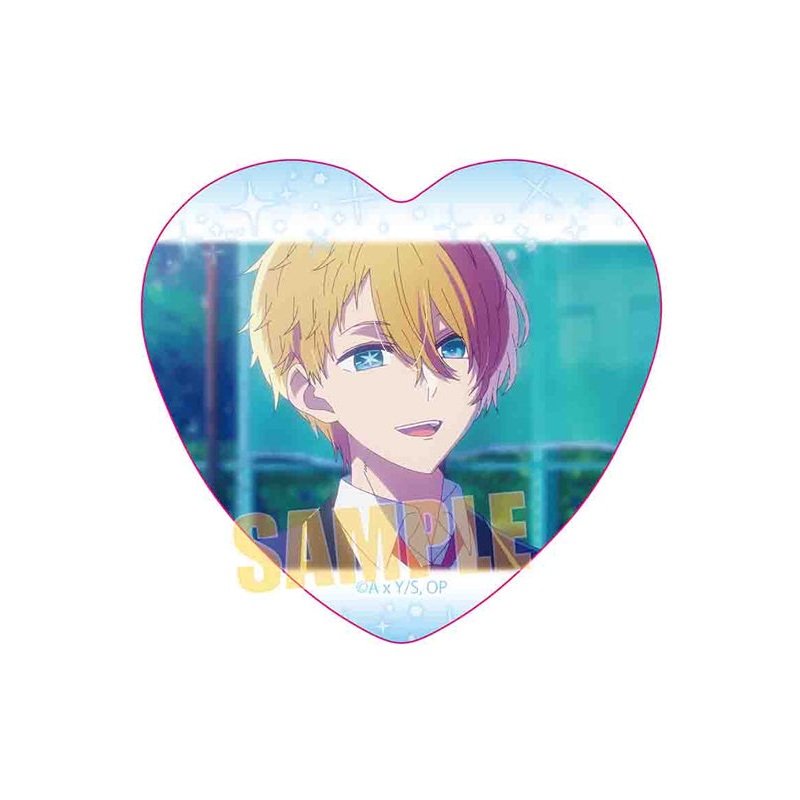 Oshi no Ko Bell House Memories Heart Can Badge Aqua C