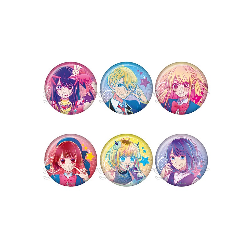 Oshi no Ko Twinkle Vivid Line Can Badge