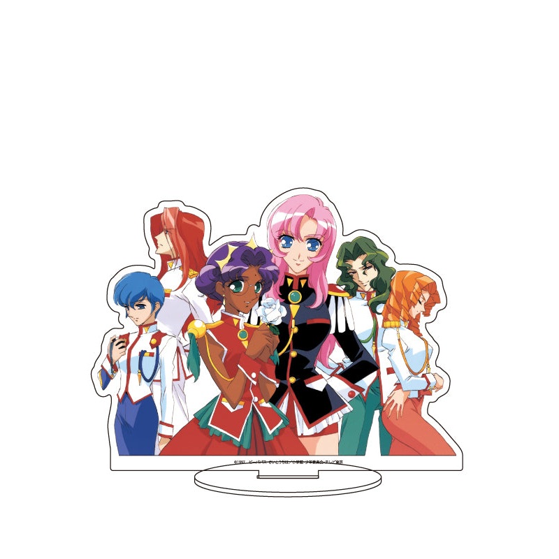 Revolutionary Girl Utena A3 Chara Acrylic Figure 04 Group Design