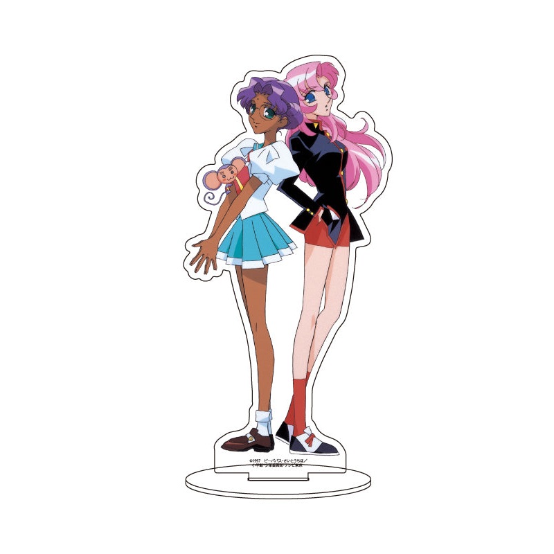 Revolutionary Girl Utena A3 Chara Acrylic Figure 05 Tenjou Utena & Himemiya Anthy C