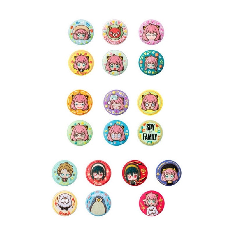 SPY x FAMILY Bandai Can Badge Collection(1 Random)
