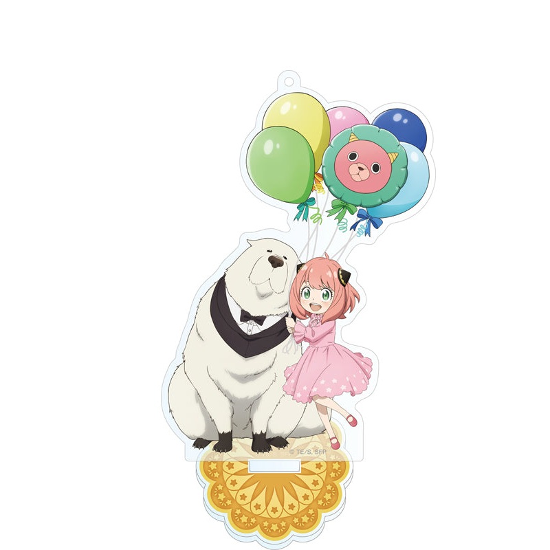 SPY x FAMILY Movic Acrylic Stand Key Chain Anya & Bond