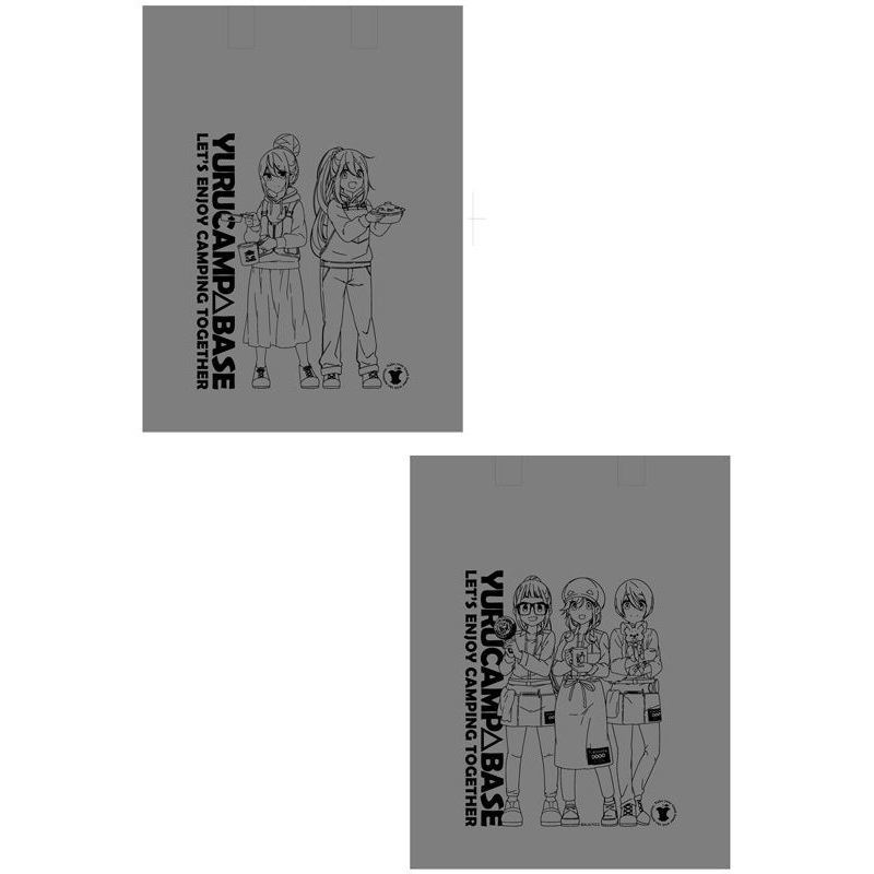 Yurucamp ACROSS YURUCAMP BASE ROOTOTE Collaboration Roo Garbage