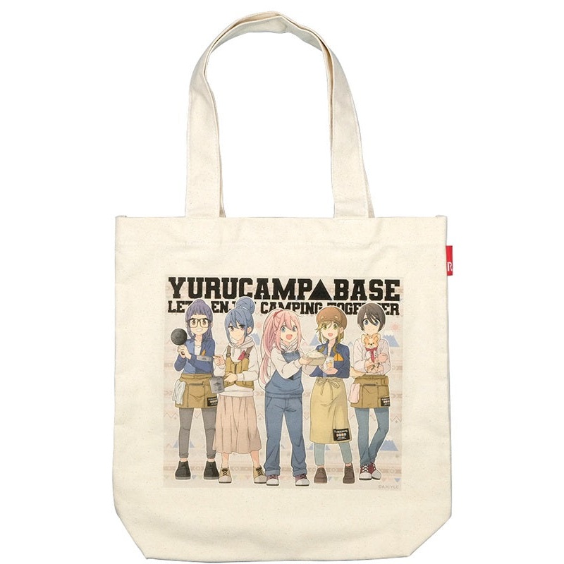 Yurucamp ACROSS YURUCAMP BASE ROOTOTE Collaboration Tote Bag