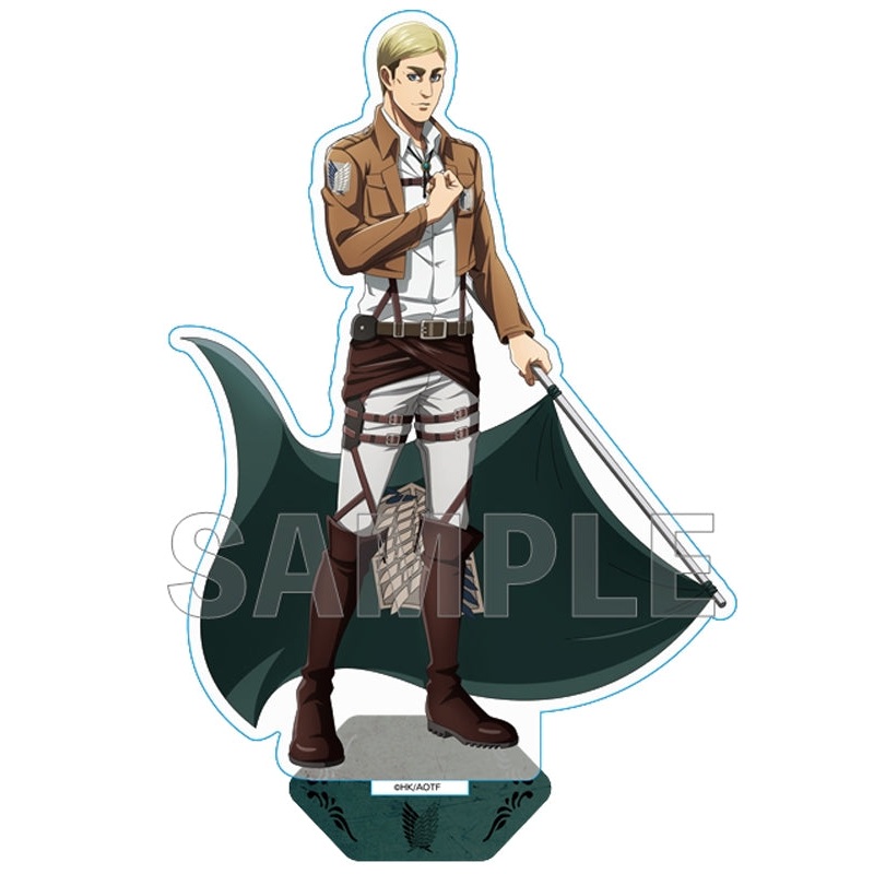 Attack on Titan Stella Notes Acrylic Stand Survey Corps Flag Ver. Erwin