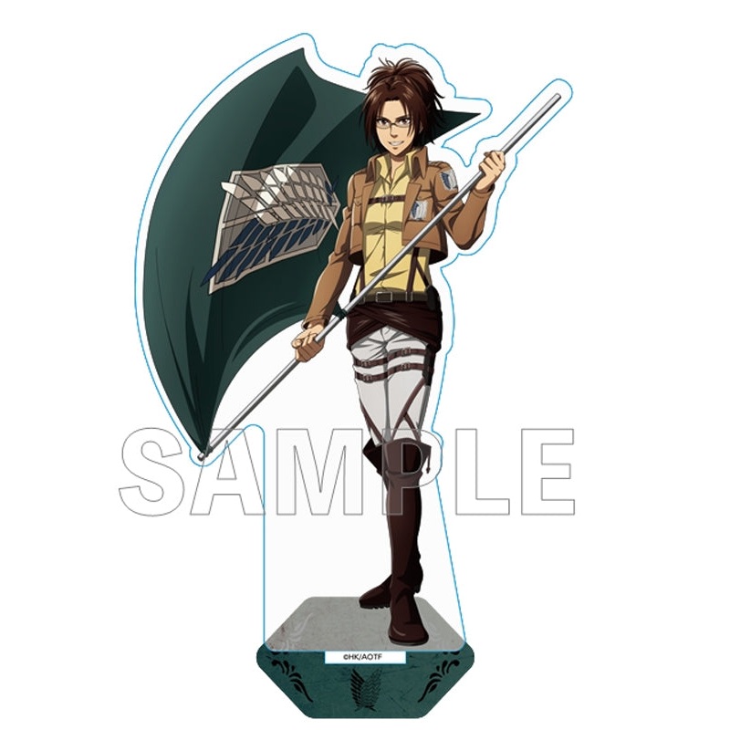 Attack on Titan Stella Notes Acrylic Stand Survey Corps Flag Ver. Hans